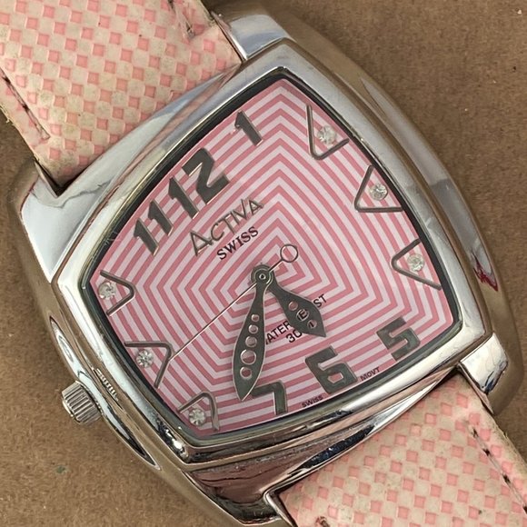 Very Rare Left Hand Activa Swiss Watch main image 7